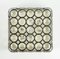Mid-Century Modern Iron Ring Glass Flush Mount from Limburg, Germany, 1960s 3