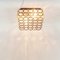 Mid-Century Modern Iron Ring Glass Flush Mount from Limburg, Germany, 1960s 6