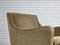 Fauteuil en Velours de Meubles Vert d'Origine & Pieds en Teck, Danemark 7