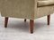Fauteuil en Velours de Meubles Vert d'Origine & Pieds en Teck, Danemark 6