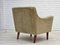 Fauteuil en Velours de Meubles Vert d'Origine & Pieds en Teck, Danemark 12
