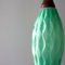 Vintage Portuguese Turquoise Opaline Glass Pendant Lamp, 1960s, Image 6