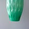 Vintage Portuguese Turquoise Opaline Glass Pendant Lamp, 1960s, Image 5