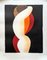 Bernard Villemot, Paar Umarmung, Farblithographie, 1980er 1