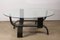 Vintage Fubo Edition Couchtisch aus Bugholz & Glas, 1970er 1