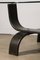 Vintage Fubo Edition Couchtisch aus Bugholz & Glas, 1970er 10