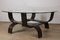 Vintage Fubo Edition Couchtisch aus Bugholz & Glas, 1970er 12