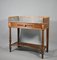French Marble and Oak Washstand, 1920s, Image 4