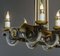 Art Decò Bronze French Chandelier, 1930s, Image 5