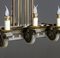 Art Decò Bronze French Chandelier, 1930s, Image 4