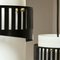 Mid-Century Modern Three-Light Pendant Lamp in Metal and Opaline Glass, 1960s 10