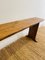 Antique French Bench in Oak, Image 2