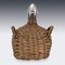 19th Century Silver & Wicker Basket Decanter from Hukin & Heath, 1895 16