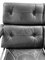 Mid-Century Modern Leather and Chrome Alpha Living Room Set by Tim Bates for Pieff, 1975, Set of 4 6