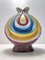 Vase Vintage en Céramique aux Couleurs Irisées attribué à Italo Casini, Italie, 1950s 4