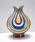 Vase Vintage en Céramique aux Couleurs Irisées attribué à Italo Casini, Italie, 1950s 1