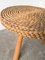 Stools and Coffee Table attributed to Adrien Audoux & Frida Minet, 1950s, Set of 3, Image 7