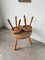 Stools and Coffee Table attributed to Adrien Audoux & Frida Minet, 1950s, Set of 3, Image 9