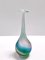 Vase Vintage en Verre de Murano Gravé, Italie, 1970s 5