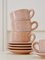 Tasses Vintage en Céramique, 1980s, Set de 12 2