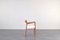 Fauteuil Modèle 56 Mid-Century par Niels O. Møller pour JL Møllers, Danemark, 1950s 3
