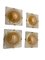 Vintage Murano Glass Sconces, 1980s, Set of 4, Image 1