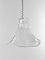 Mid-Century Modern Hanging Lamp in Ice Glass by J. T. Kalmar, 1960, Image 8
