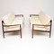 Canapés Vintage par Grete Jalk pour France and Son, 1960, Set de 2 1