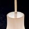 Mid-Century White Glass Pendant Lamp Granada by Aloys F. Gangkofner for Peill & Putzler, 1950s 8