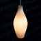 Mid-Century White Glass Pendant Lamp Granada by Aloys F. Gangkofner for Peill & Putzler, 1950s 5
