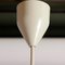 Mid-Century White Glass Pendant Lamp Granada by Aloys F. Gangkofner for Peill & Putzler, 1950s 9