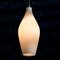 Mid-Century White Glass Pendant Lamp Granada by Aloys F. Gangkofner for Peill & Putzler, 1950s 3