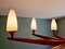 Scandinavian Chandelier in Teak Teck by Uno & Östen Kristiansson for Luxus, 1960s, Image 8