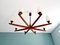Scandinavian Chandelier in Teak Teck by Uno & Östen Kristiansson for Luxus, 1960s, Image 9