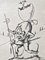 Salvador Dali, Pantagruel or Henry II from Les Songes Drôlatiques de Pantagruel, Original Large Lithograph, 1973 3