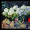 Vivek Mandalia, White Flowers, Oil on Canvas, Image 1