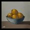 Vivek Mandalia, Bol de Citrons, Huile sur Toile 1
