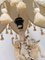 Vintage Cherub Tischlampe mit Tulip Lampenschirm, 1980er 7