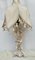 Vintage Cherub Tischlampe mit Tulip Lampenschirm, 1980er 2