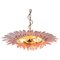 Mid-20th Century Pink Murano Chandelier, 1970s, Set of 2, Image 18
