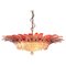 Mid-20th Century Pink Murano Chandelier, 1970s, Set of 2, Image 15