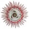 Mid-20th Century Pink Murano Chandelier, 1970s, Set of 2, Image 5
