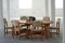 Großer Mid-Century Modern Dänischer Esstisch aus Kiefernholz von Tage Poulsen, 1970er 12