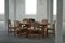 Großer Mid-Century Modern Dänischer Esstisch aus Kiefernholz von Tage Poulsen, 1970er 7