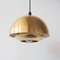 Vintage Portuguese Brass Pendant Lamps, 1970s, Set of 2, Image 10