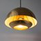 Vintage Portuguese Brass Pendant Lamps, 1970s, Set of 2, Image 7