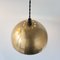 Vintage Portuguese Brass Pendant Lamps, 1970s, Set of 2, Image 8
