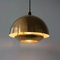 Vintage Portuguese Brass Pendant Lamps, 1970s, Set of 2, Image 9