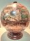 Mueble bar vintage con mapa del mundo, Imagen 4