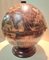 Mueble bar vintage con mapa del mundo, Imagen 7